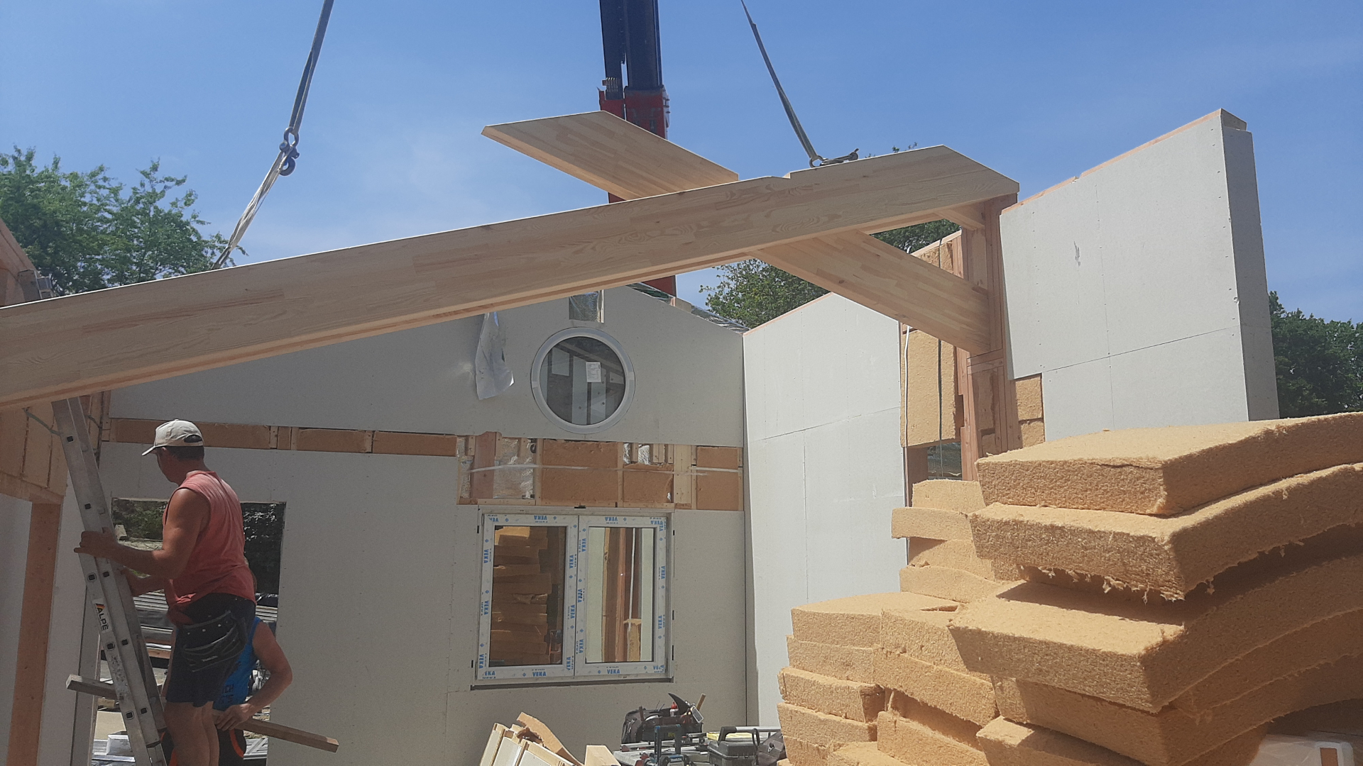 Atelier de charpente bois